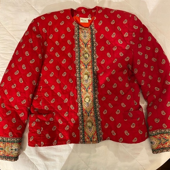 Vintage Vera Bradley Jacket size Medium (FS) - Picture 6 of 13